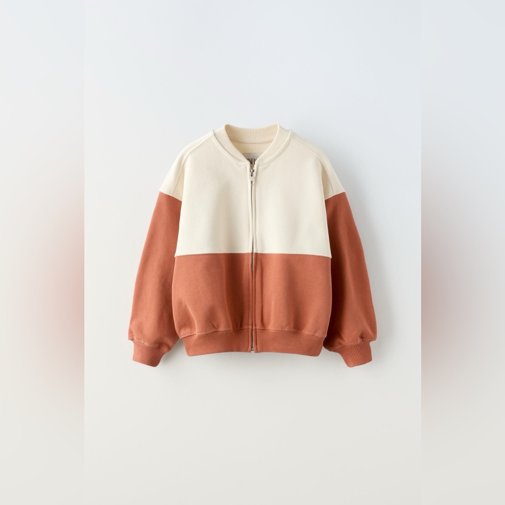 Zara Kids Plush Bomber  Jacket